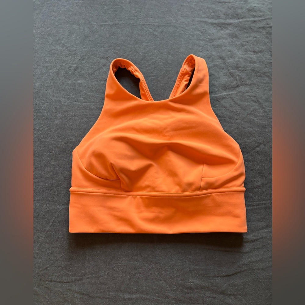 Lululemon Wunder Train Longline sports bra 🧡